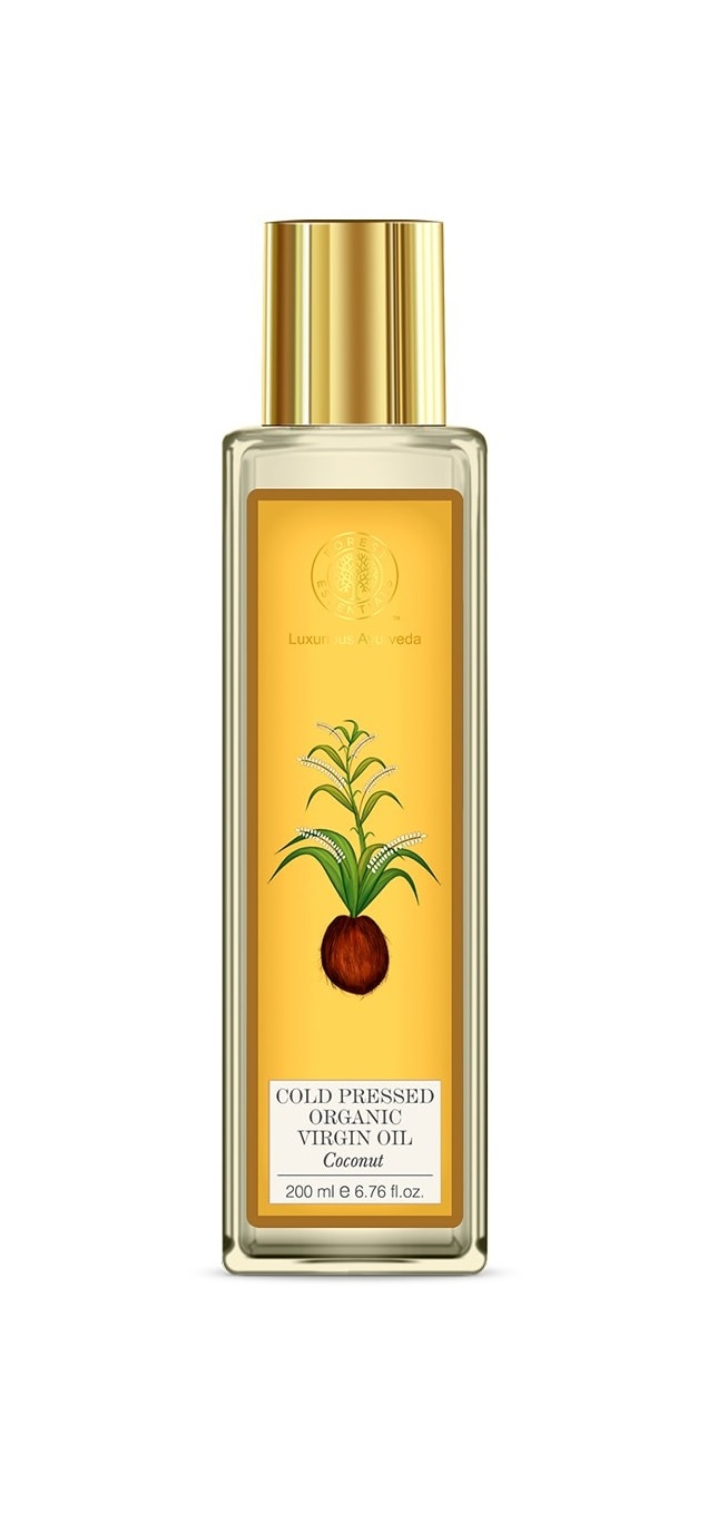 Hair oil is the most important in hair care essentials Forest Essentials - Organic Cold Pressed Virgin Coconut Sustainable