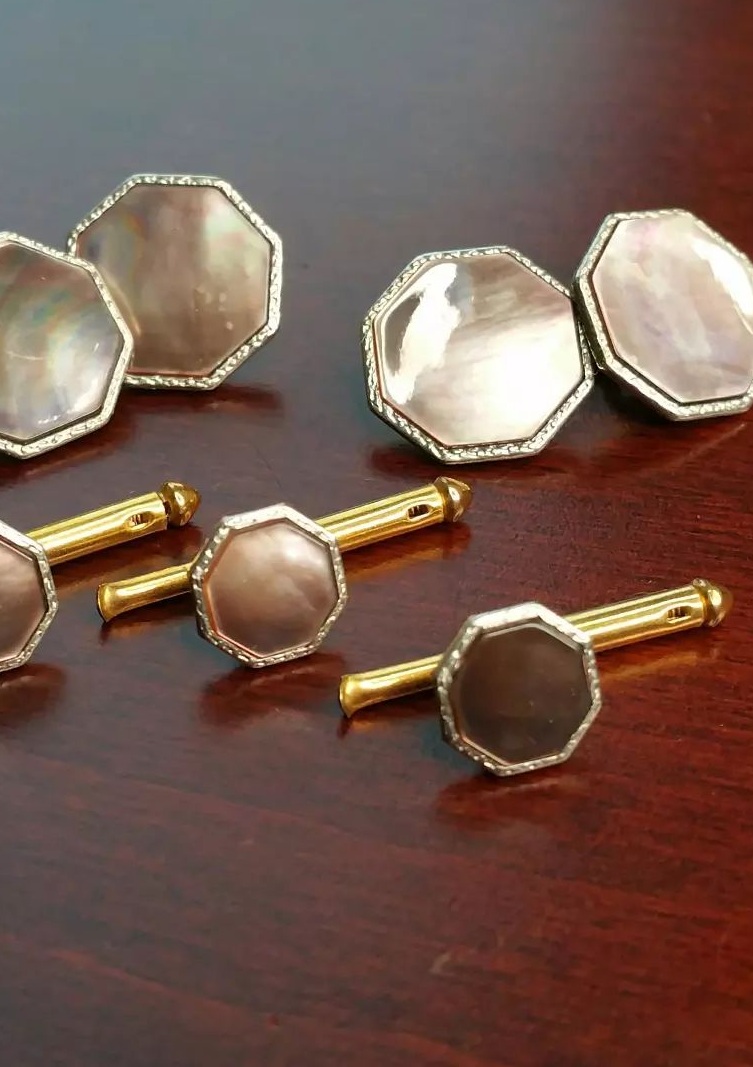 Cufflings - elegant groom accessories