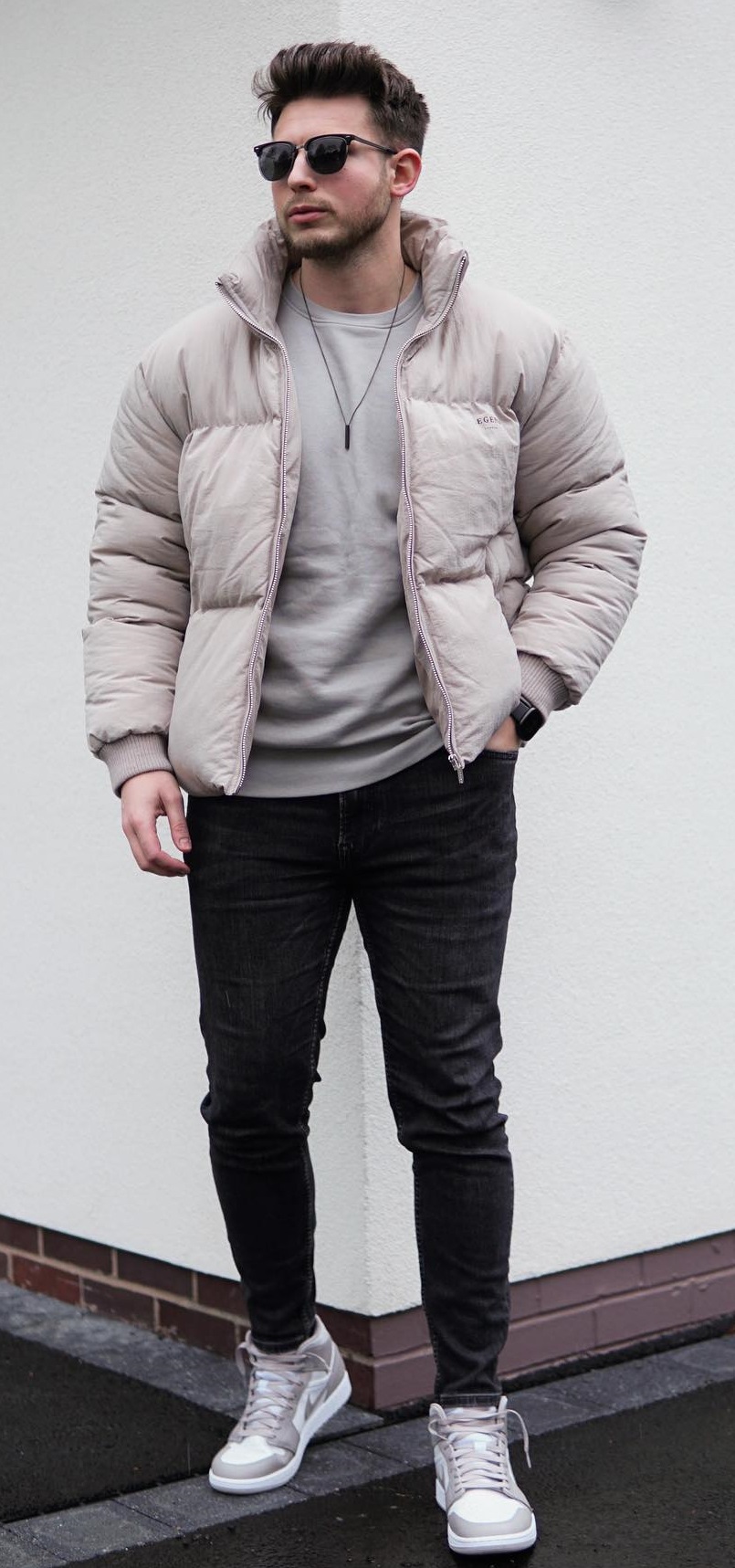 Puffer jacket Winter Layering