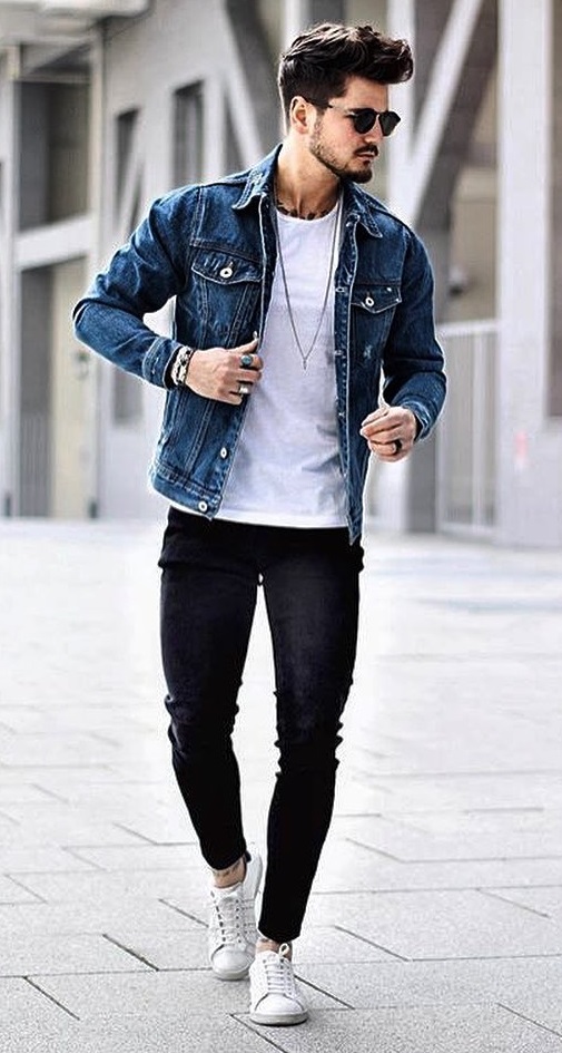 Denim Jackets _ White Tees