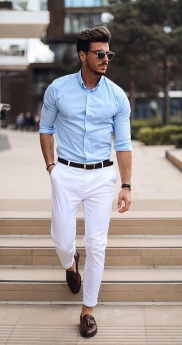 Belt - accessories for formal look.