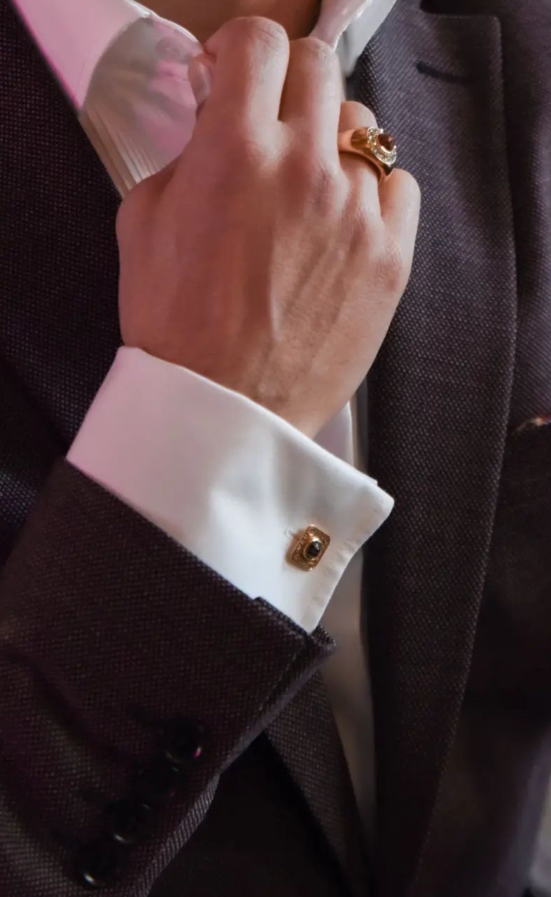 Cufflinks - formal accessories for Men.
