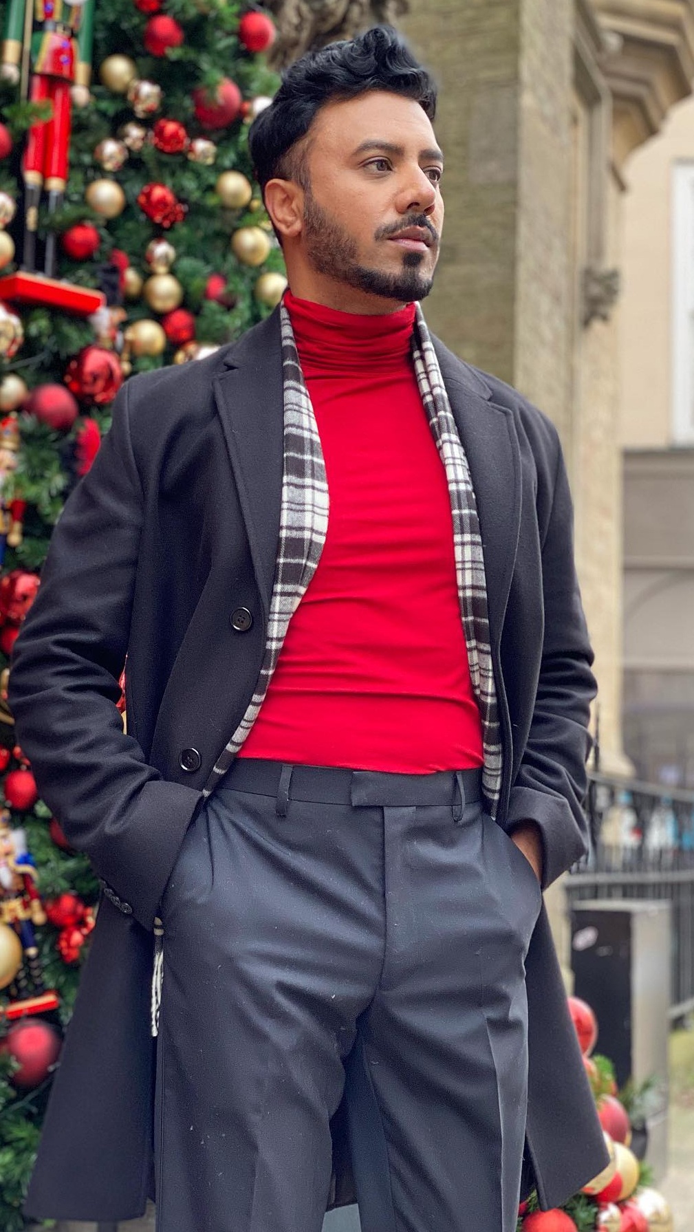How to wear a Jacket for Christmas - Christmas Outfits for Men