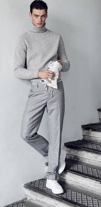 Sophesticated Grey Monochrome Outfits