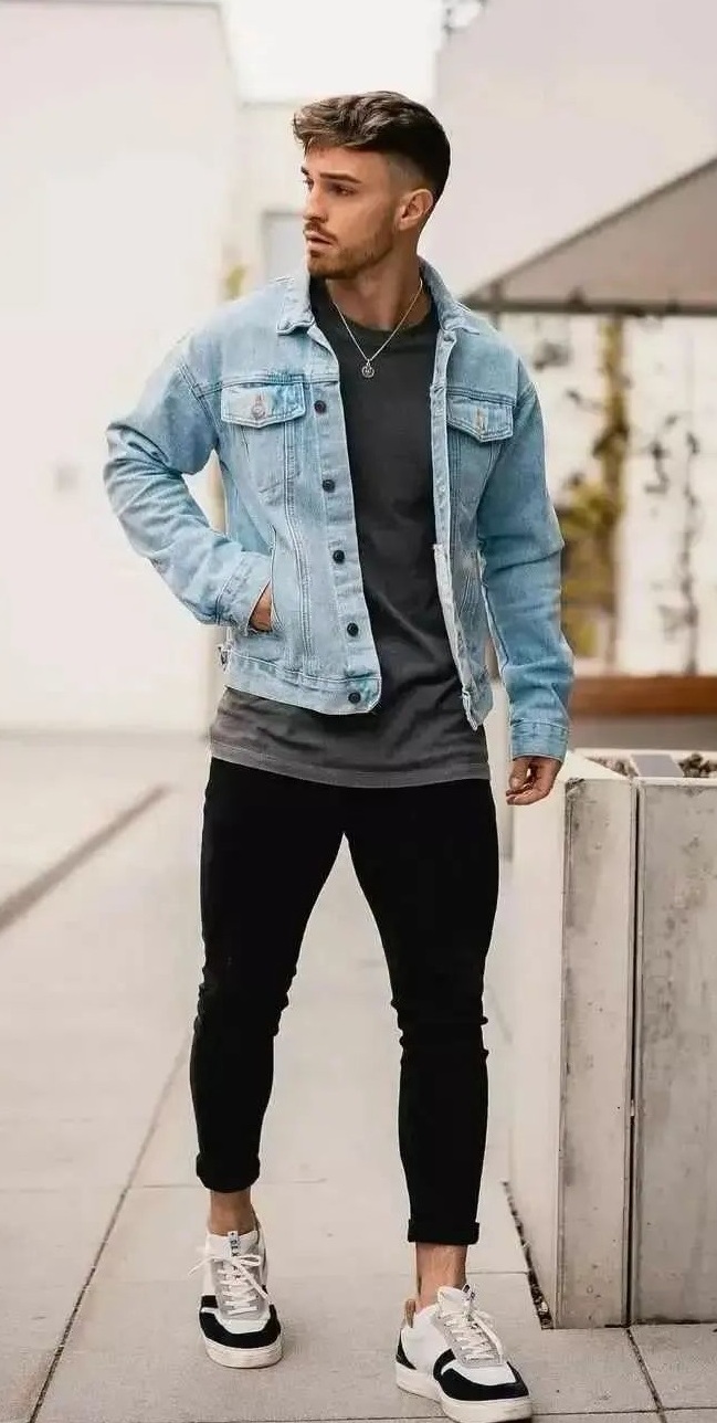 know what is style like this Denim outfit - Styling tips for young men