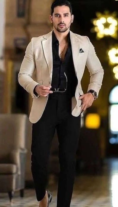 Dapper Suits style - Opened Suit, Suit looks for Men