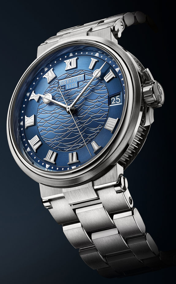 breguet men's watches silver