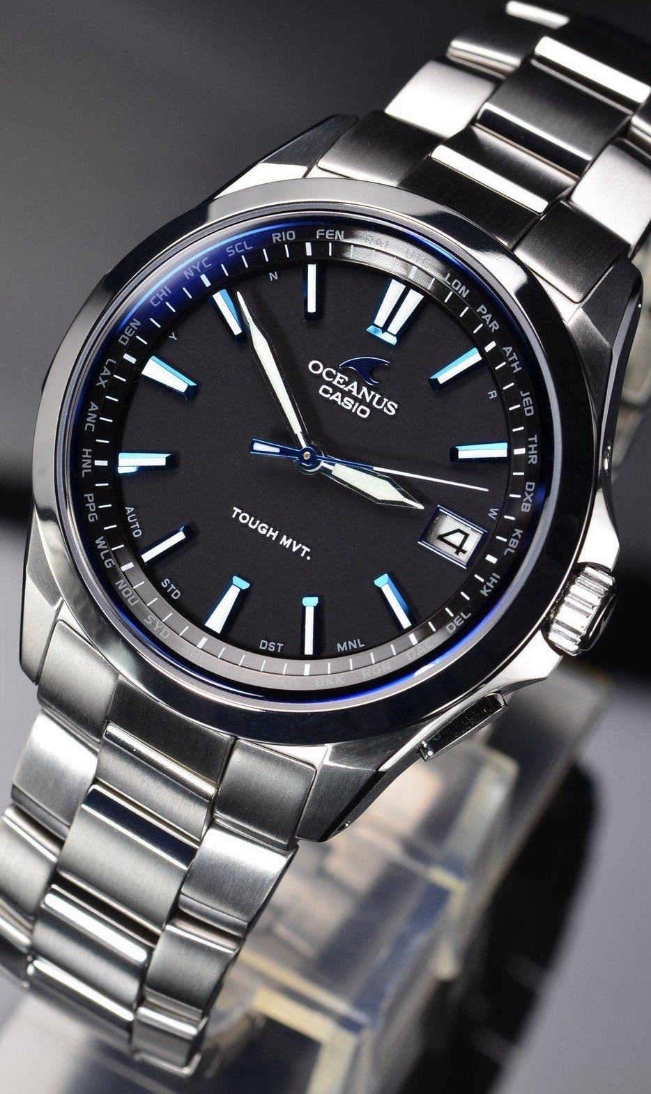 casio men's watches sliver