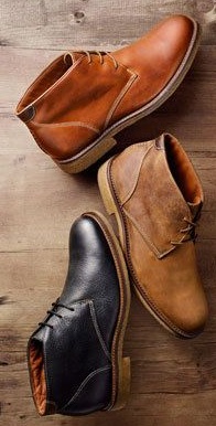 chukka leather shoes