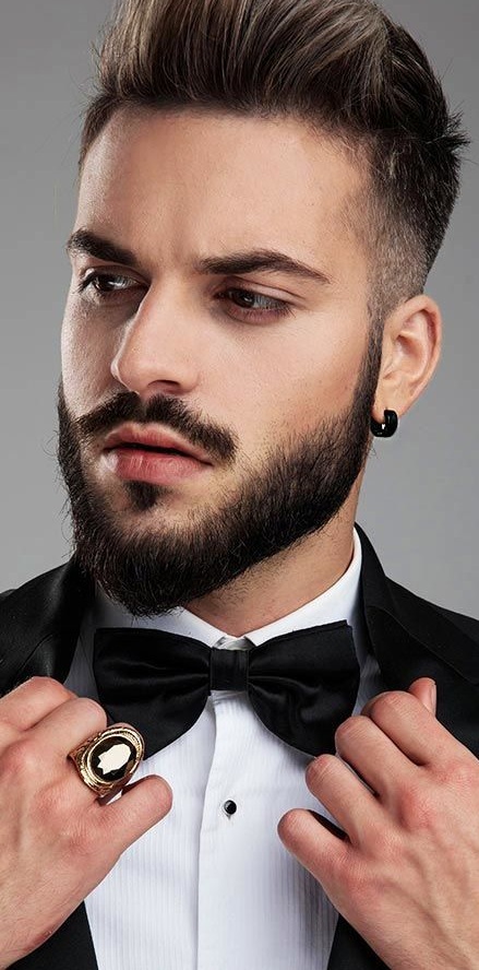 men's earrings - cuff
