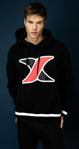 pullover hoodies in black color