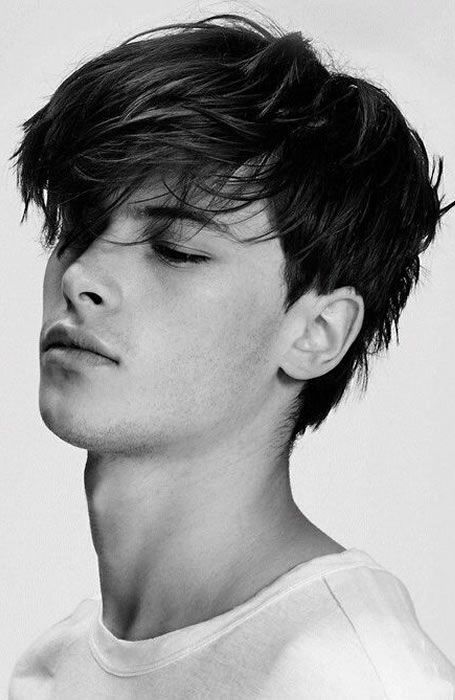 Angular Fringe - Winter haircut ideas for men