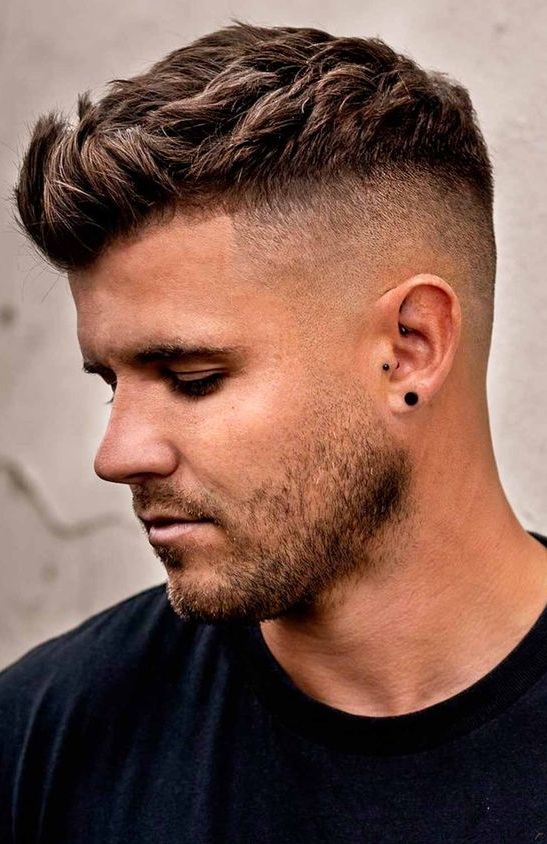 Faux Hawk Fade - Cool Haircut for Men