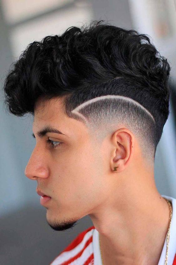 Undercut with design Men's Look for Winter.