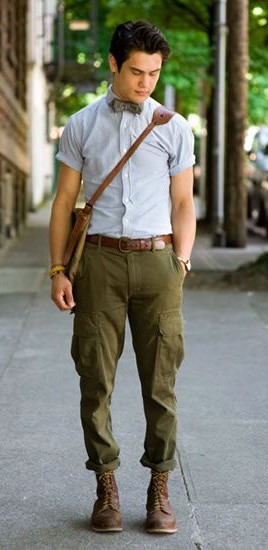 Casual look with Cargo Pants