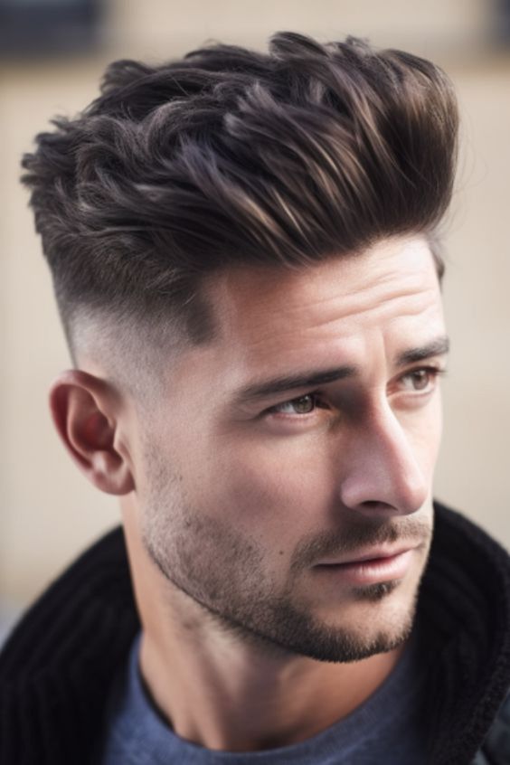 Undercut with Quiff hairstyle