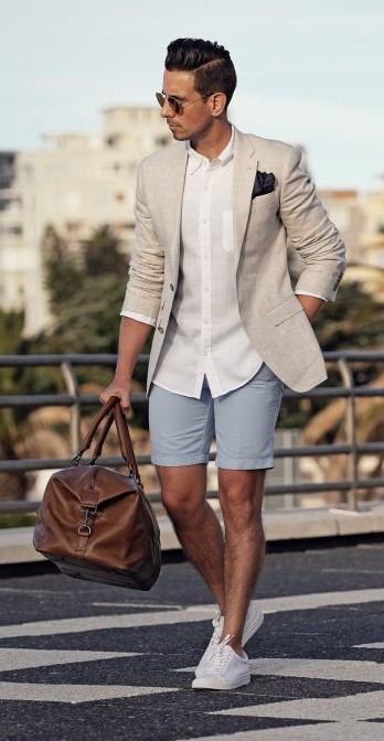 Blazer Outfit with Short