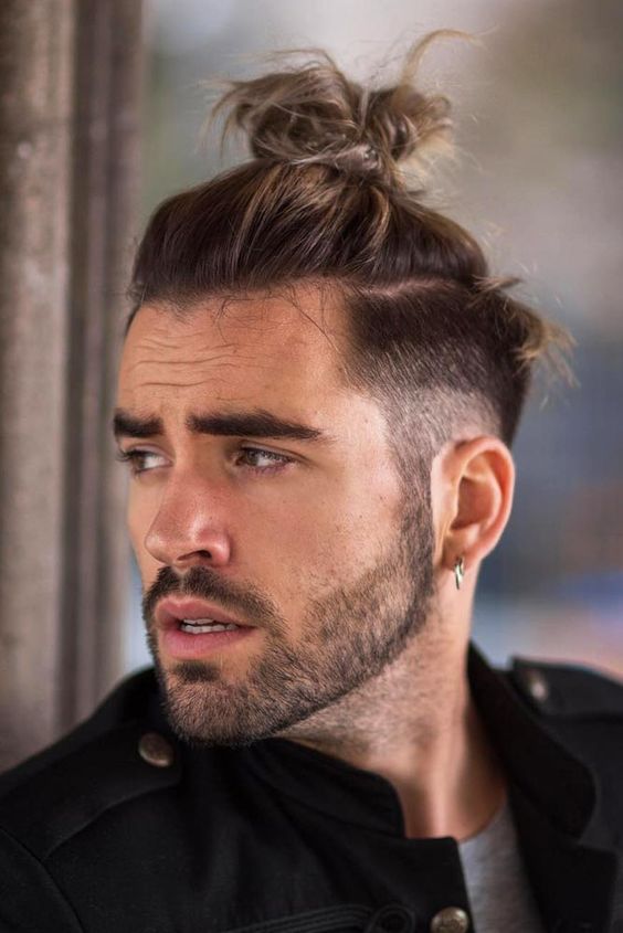 Bun Hairstyle For Men