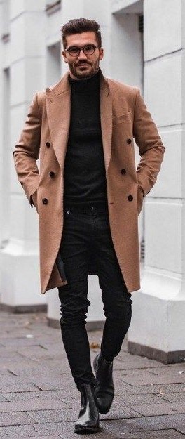 Coat Outfit with Boots