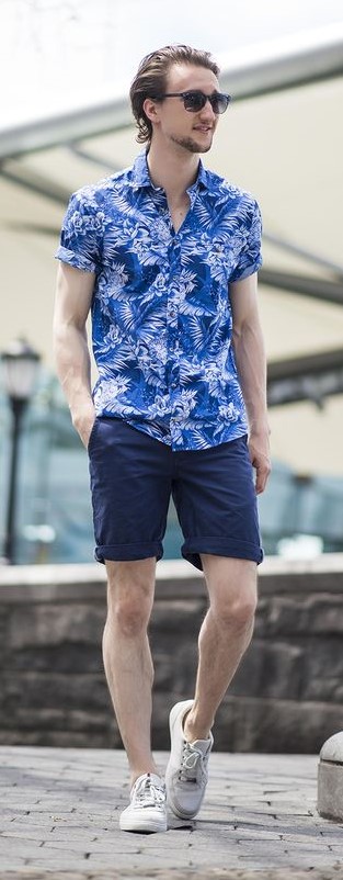 Hawaiian Shirt with Short