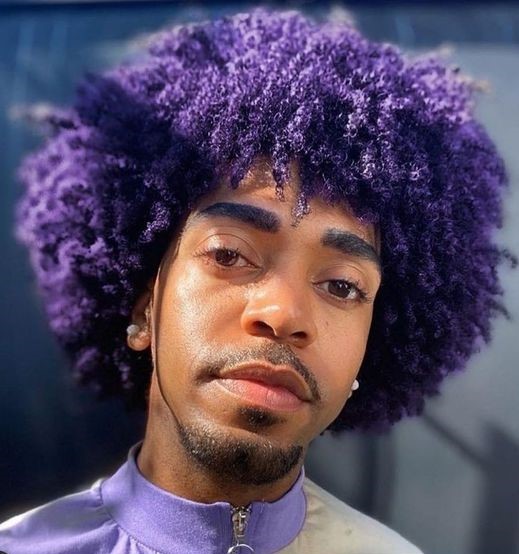 PurpleDye Hair Colour