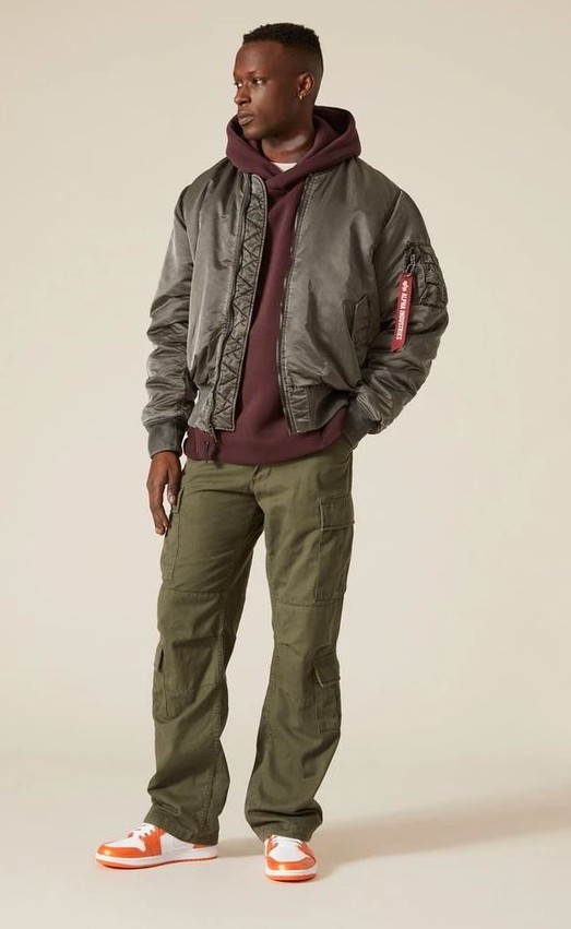 Cargo With Bomber Jackets