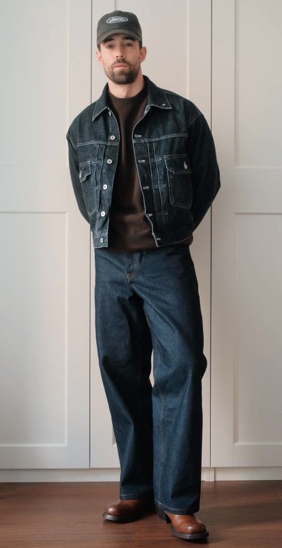Cool Aesthetic look with Denim