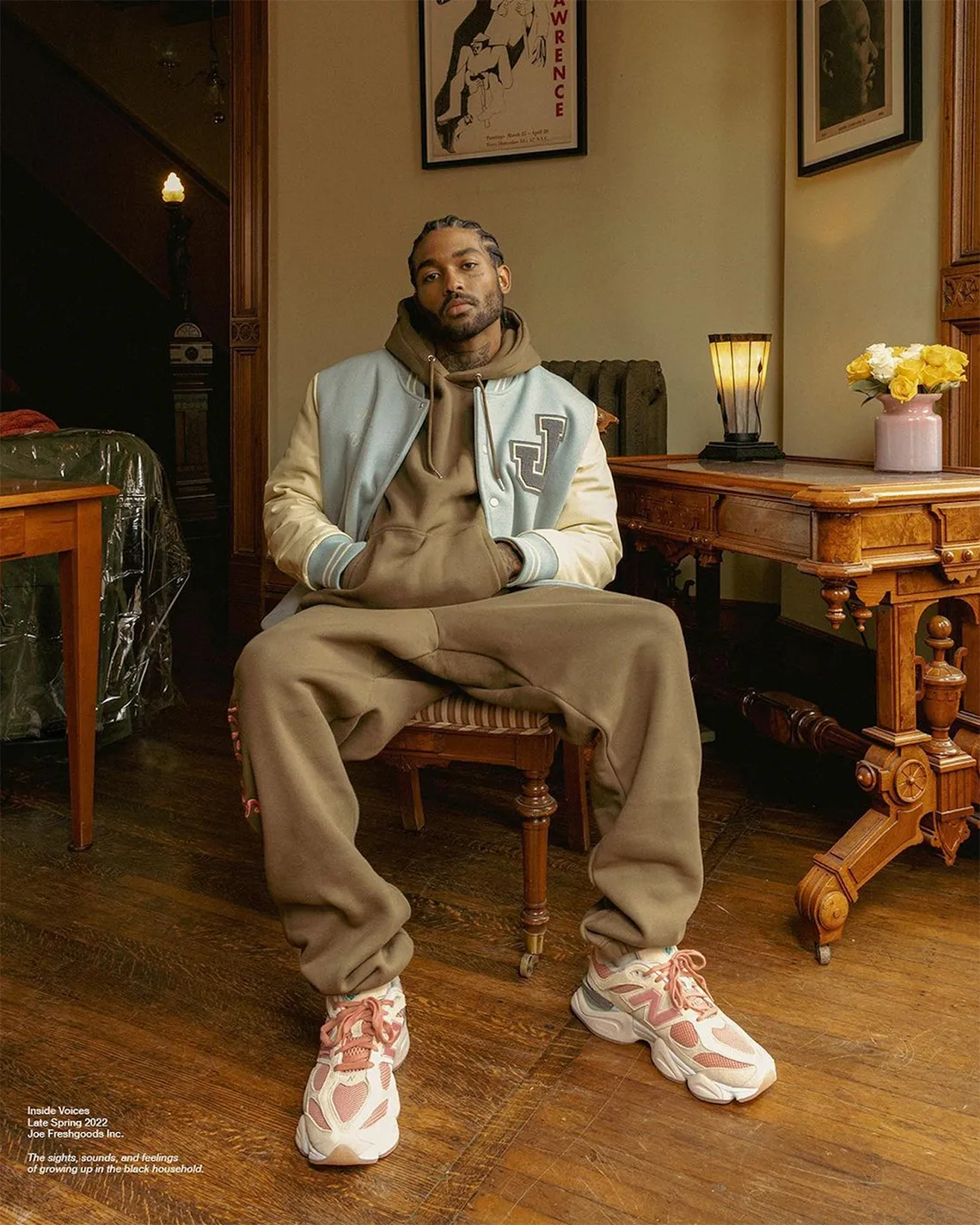 Pairing Bold Sneakers With Hoodie