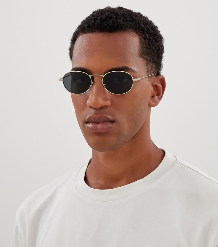 Saint Laurent Oval Sunglasses