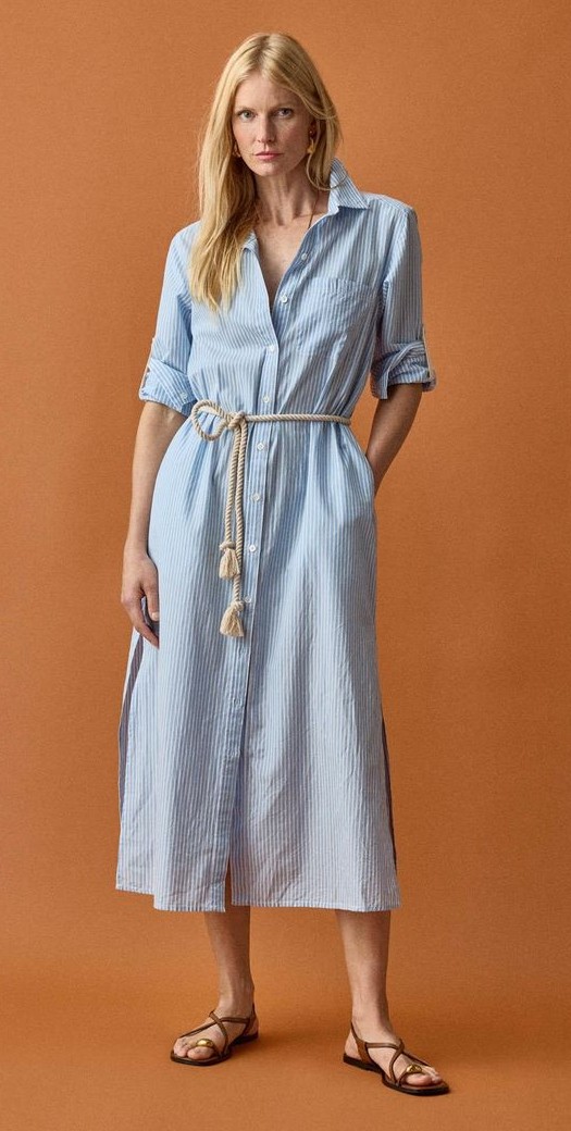 Oversized shirt as a Dress