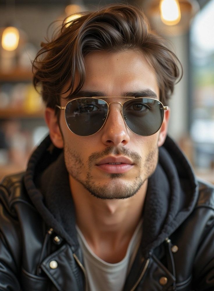 Sophisticated Stye in Aviator Glasses