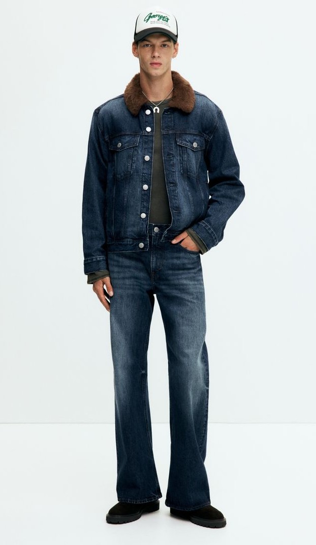 Dark Denim Bootcut Jeans